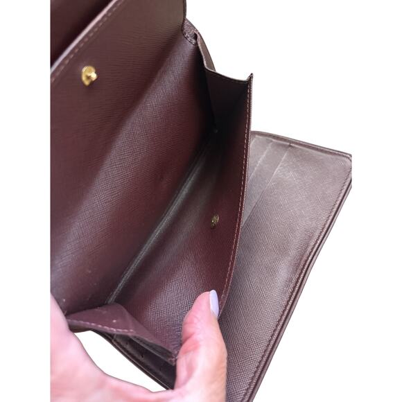 Louis Vuitton Pink Mini Lin Monogram Wallet - Picture 7 of 11